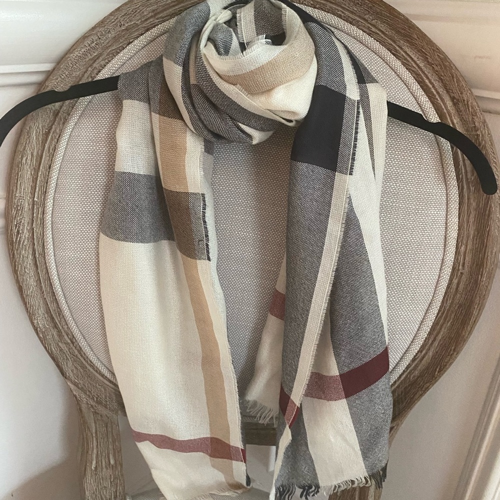 Burberry Silk/Cashmere Scarf